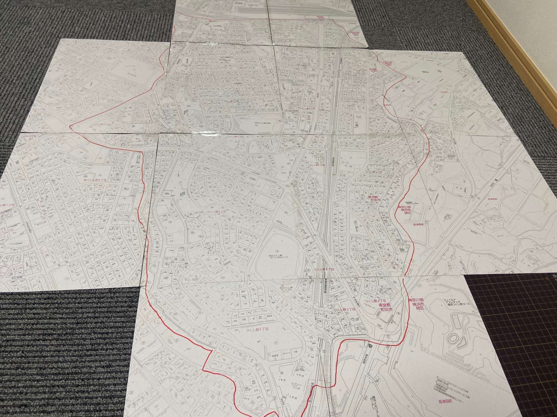 配達業務の必需品⑨（地図の作り方）をブログにアップしました。